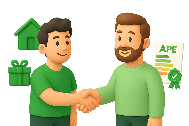 Porta un amico - Apefacile