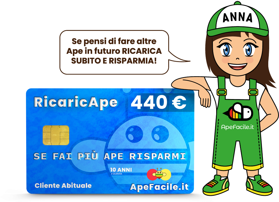 Carta Blu Anna di Apefacile.it