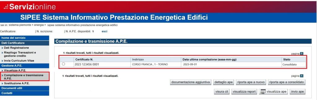 20-APE-consolidata-home | Apefacile.it News e Info Trasmissione APE consolidato in SIPEE