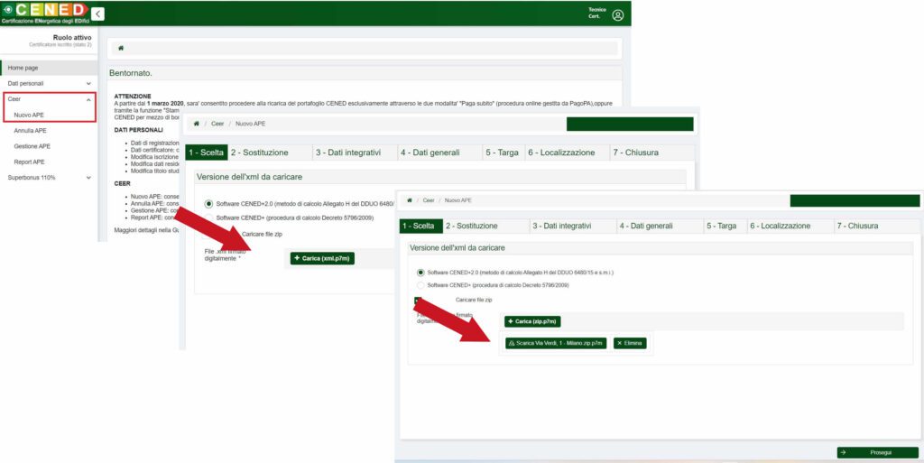 Caricamento nuovo APE nel sistema CENED Lombardia | Apefacile.it News e Info Caricamento nuovo APE nel sistema CENED Lombardia