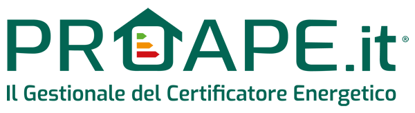 Logo ProAPE - Il Gestionale del Certificatore Energetico