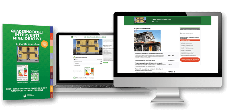Quaderno verde - fisico e digitale | Apefacile.it News e Info Quaderno degli Interventi Migliorativi