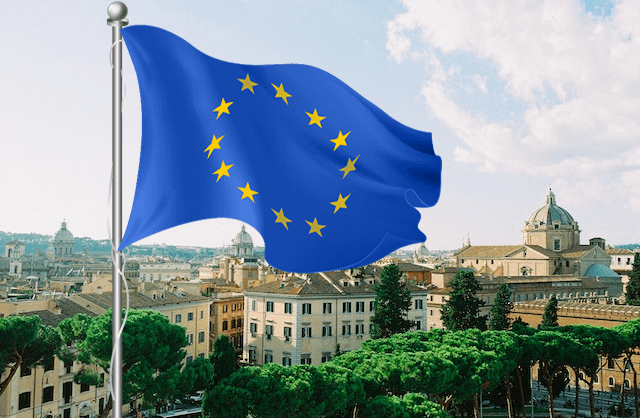 Bandiera dell'Europa