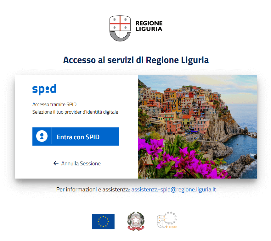 SIAPEL - Accesso al portale tramite SPID