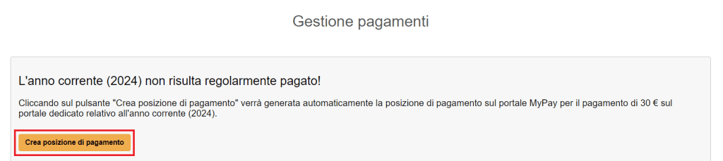 APE Calabria - Avviso di pagamento