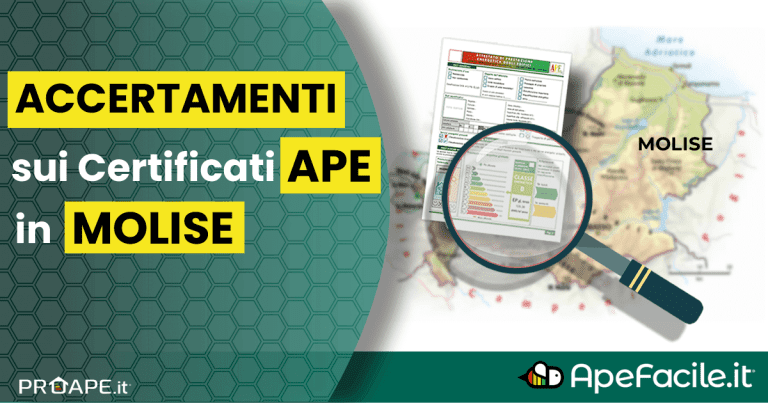 Accertamenti sui Certificati APE in Molise