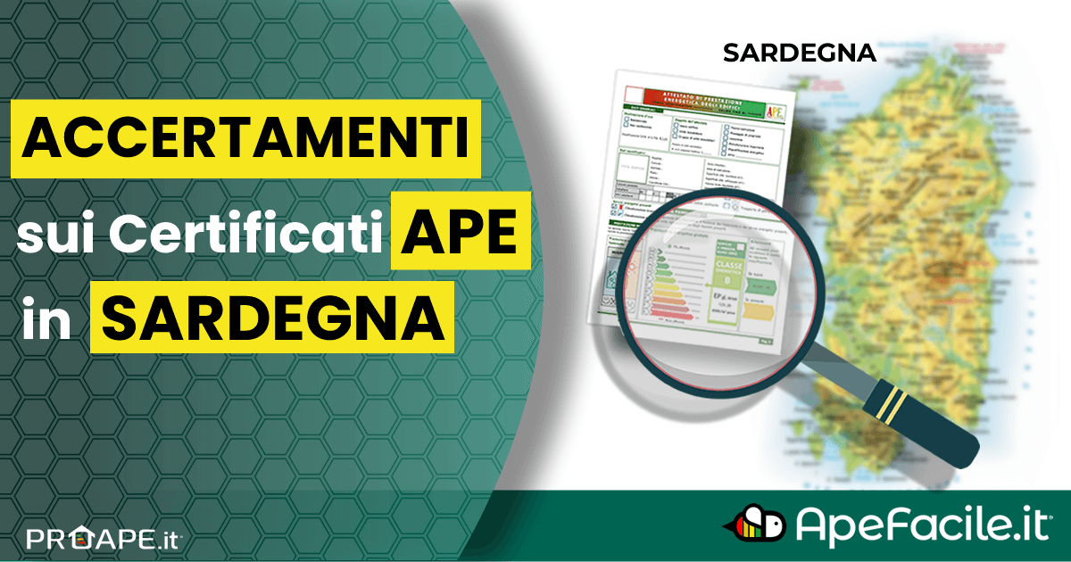 Accertamenti Attestato APE in Sardegna