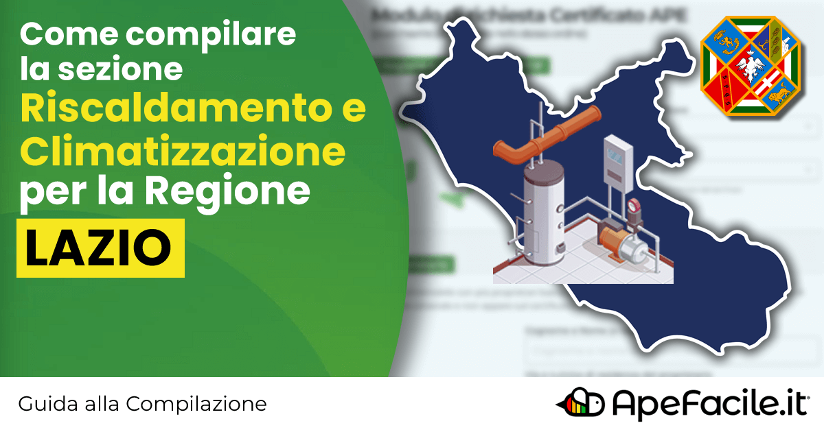 Lazio - Guida alla sezione Riscaldamento di Apefacile.it