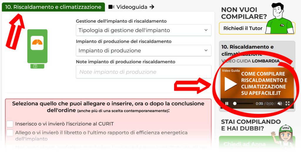 Dove trovi la Video Guida su Apefacile.it?