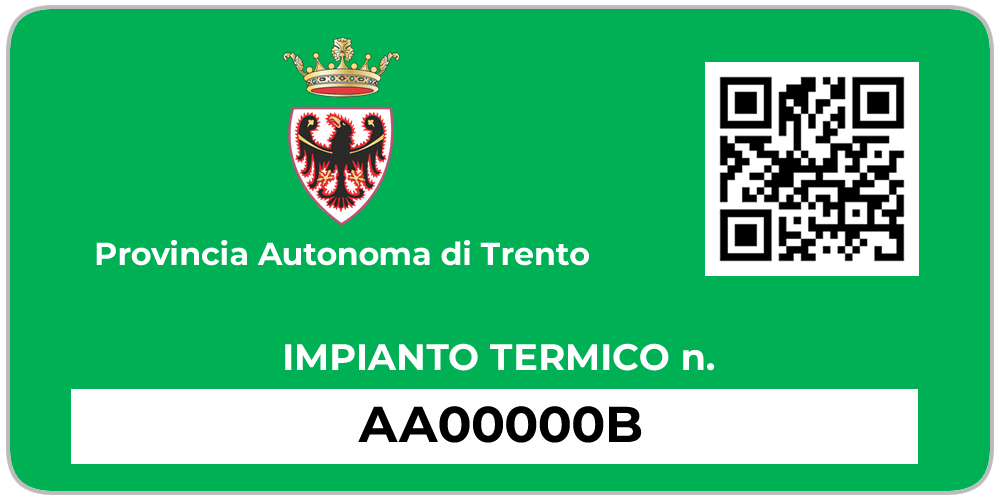 Codice Catasto Impianti Termici Trentino Alto Adige