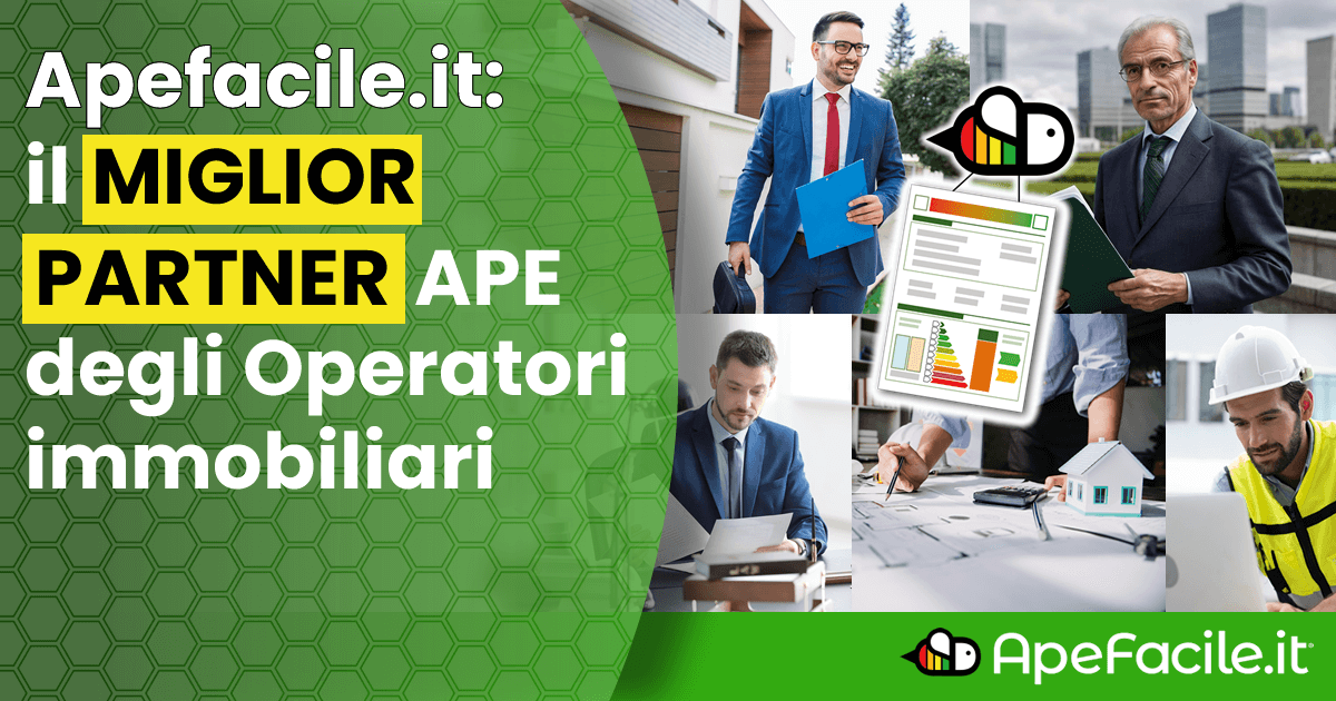 Apefacile.it: Servizio di Certificazione APE per gli Operatori del Settore Immobiliare