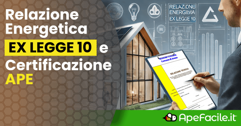 Relazione Energetica “ex Legge 10” e Certificazione APE