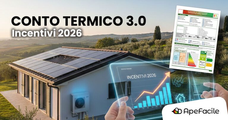Conto Termico 3.0: gli incentivi per il 2026 per l’Efficienza Energetica