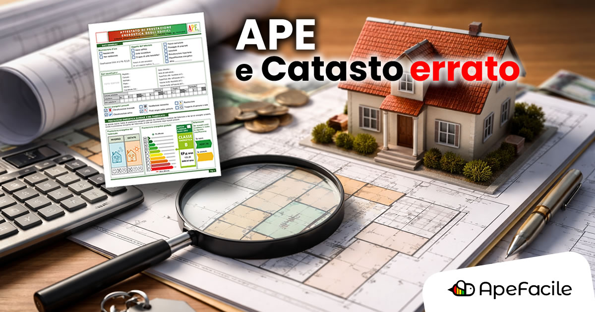 APE e categoria catastale errata