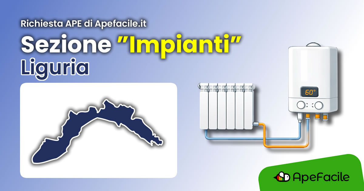 Guida compilazione impianti Liguria