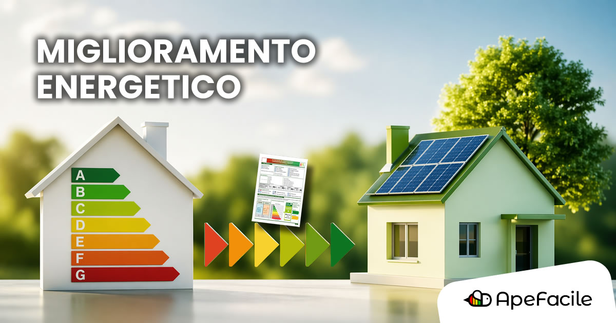 APE per miglioramento energetico