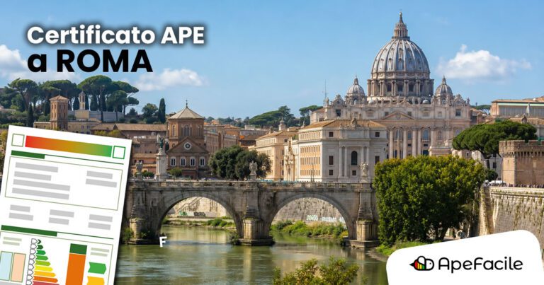 Come ottenere il Certificato APE a Roma