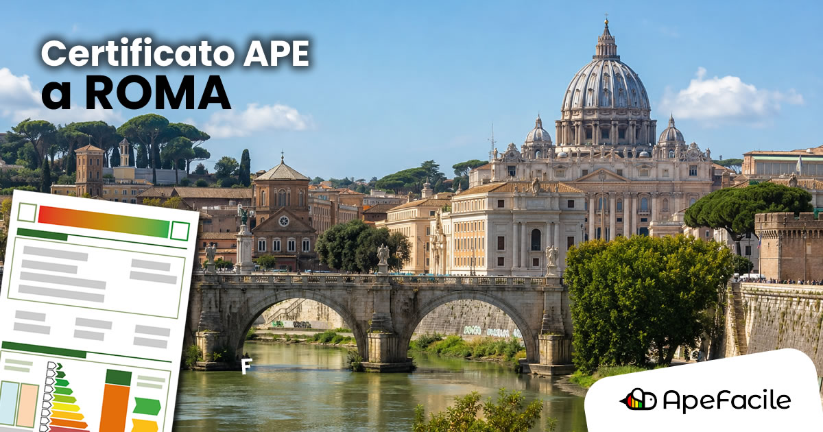 Come ottenere la Certificazione APE a Roma