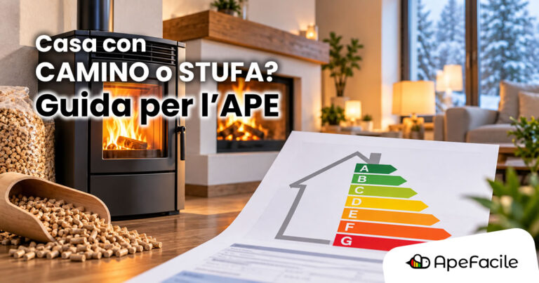APE per case con camino, stufa a pellet o biomassa: la guida completa